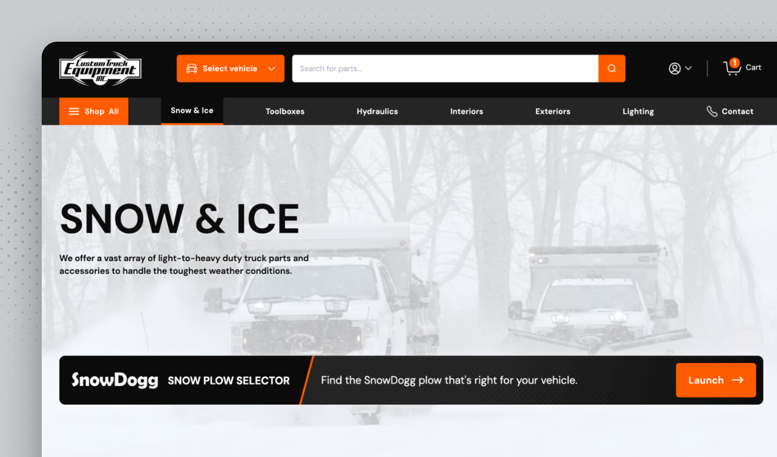 Custom Truck Equipment online store